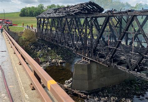 strong maine bridge damage